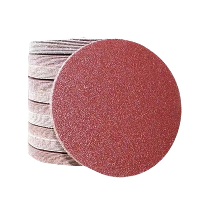 Boben Polishing Disc 5 Inch Sand Disc Back Velvet Flocking Sandpaper Non-porous Disc Sandpaper Polishing Sheet White Sandpaper