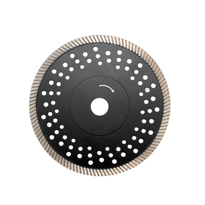 Hot Press Slotted Cutting Disc Double-sided Sawtooth Tile Special sharp Brick Cutting Angle Grinder Blade
