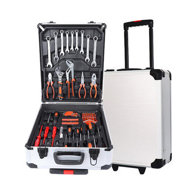 Buben 186-piece Household Car Repair Tools/industrial Maintenance Multi-function Hardware Tool Trolley case Combination Set Repa