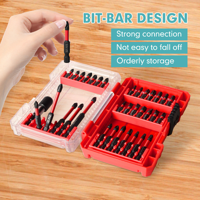 Screwdriver Strong Magnetic High Hardness Tungsten Steel Bit Cross Anti-slip Impact Bit Set